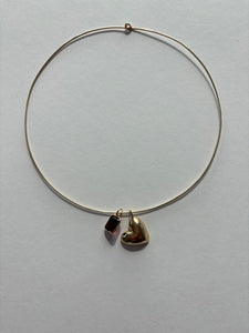 14kt Gold Wire Necklace