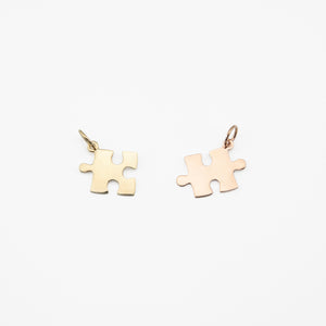 Puzzle Piece Charm (Right)