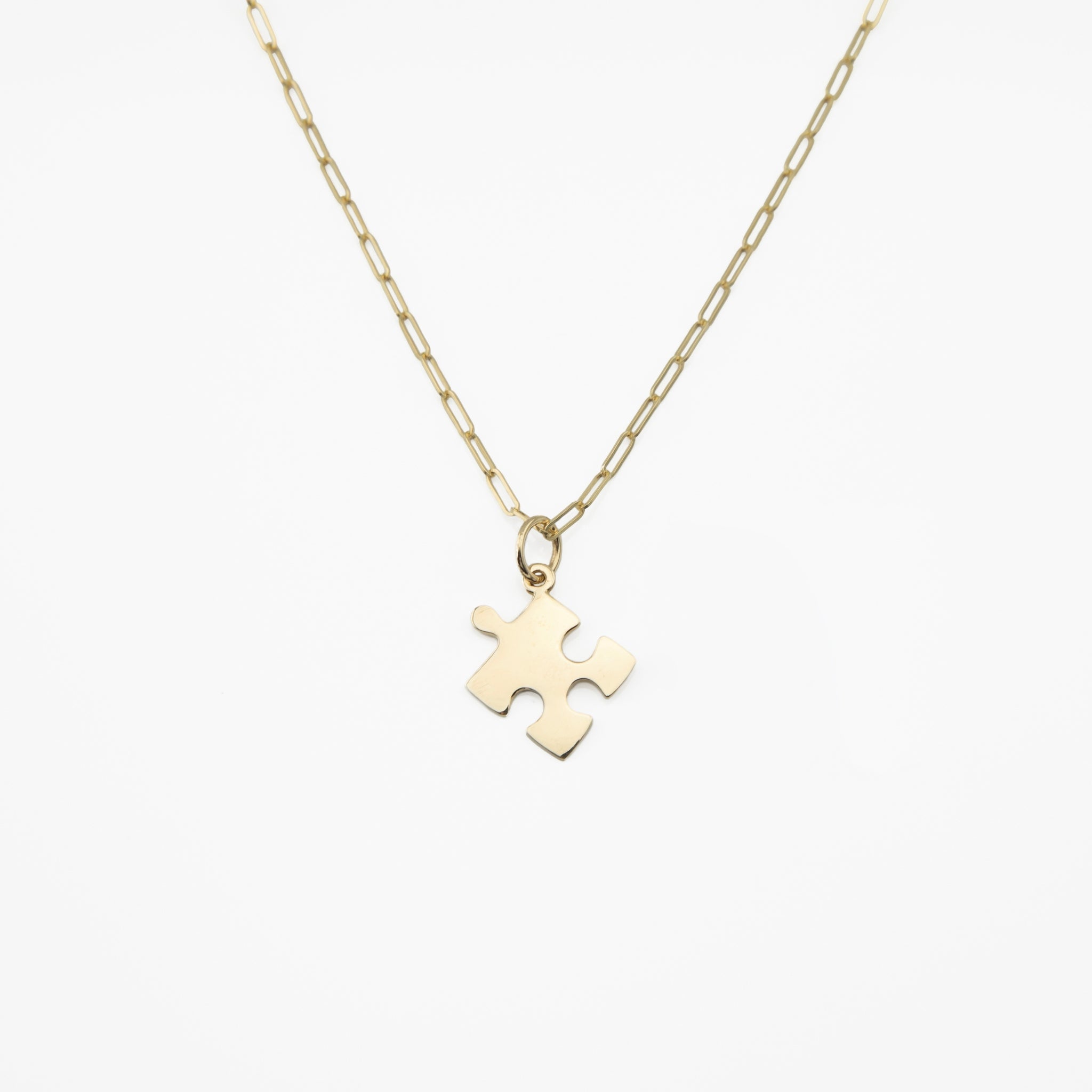 Puzzle Piece Charm (Left)