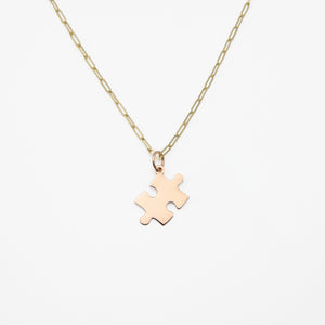 Puzzle Piece Charm (Left)