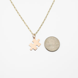 Puzzle Piece Charm (Right)