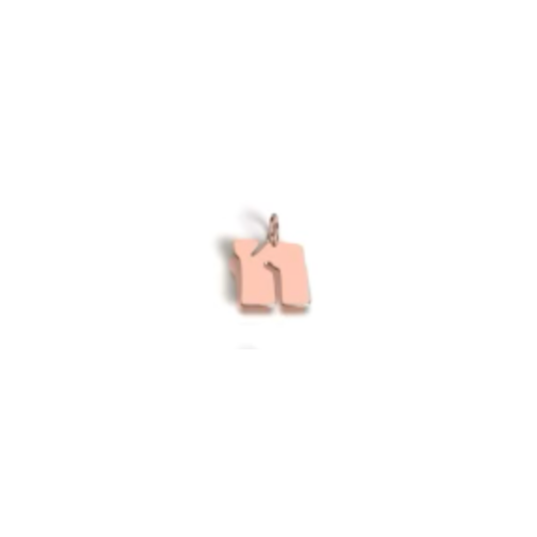 Alphabet Charm (Lowercase - Rosegold)