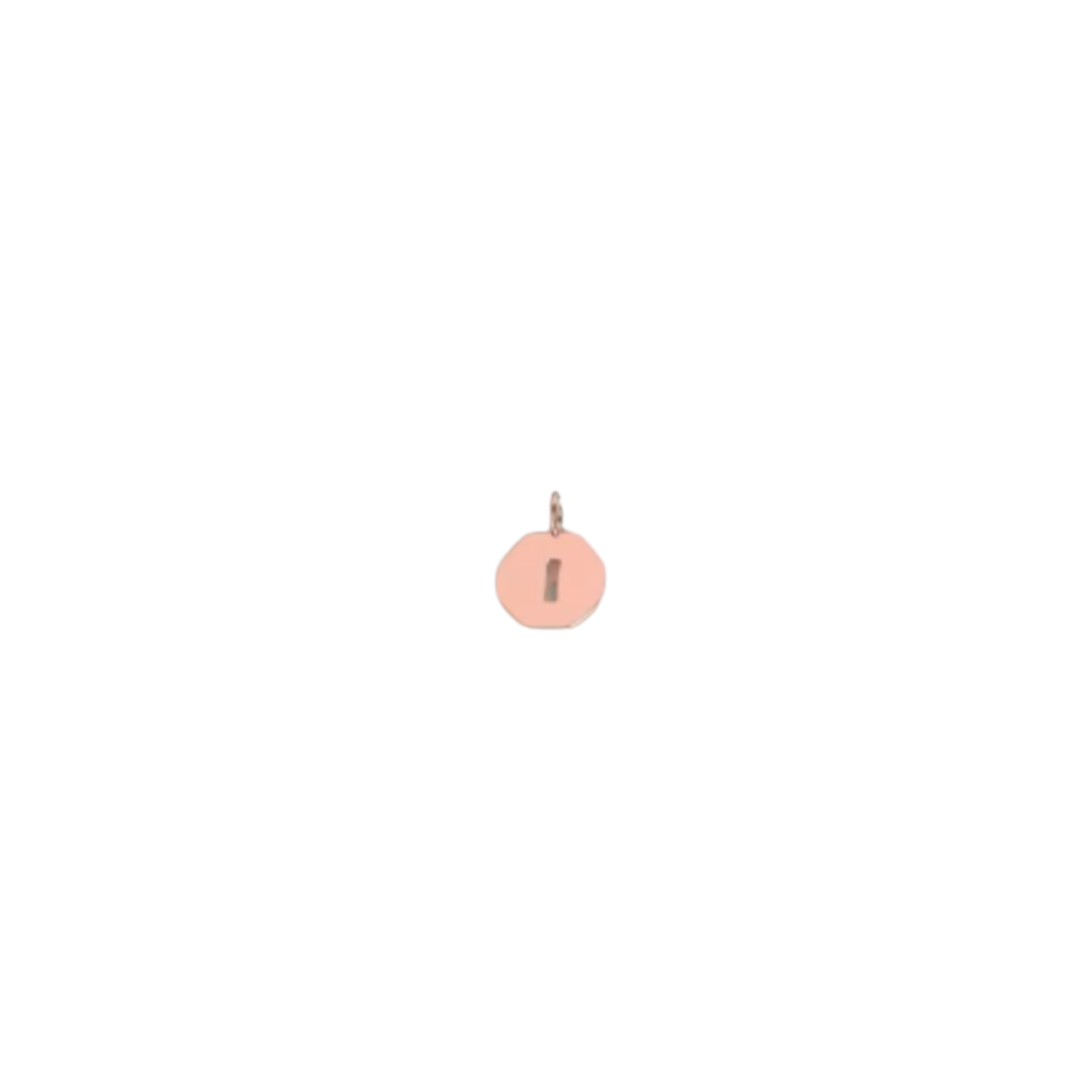 Alphabet Charm (Lowercase - Rosegold)