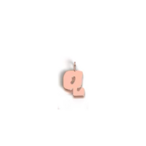 Alphabet Charm (Lowercase - Rosegold)