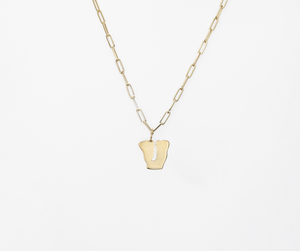 Alphabet Charm (Lowercase - Yellow Gold)