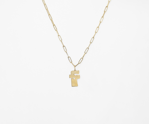 Alphabet Charm (Lowercase - Yellow Gold)