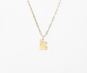 Alphabet Charm (Lowercase - Yellow Gold)