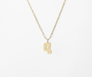 Alphabet Charm (Lowercase - Yellow Gold)