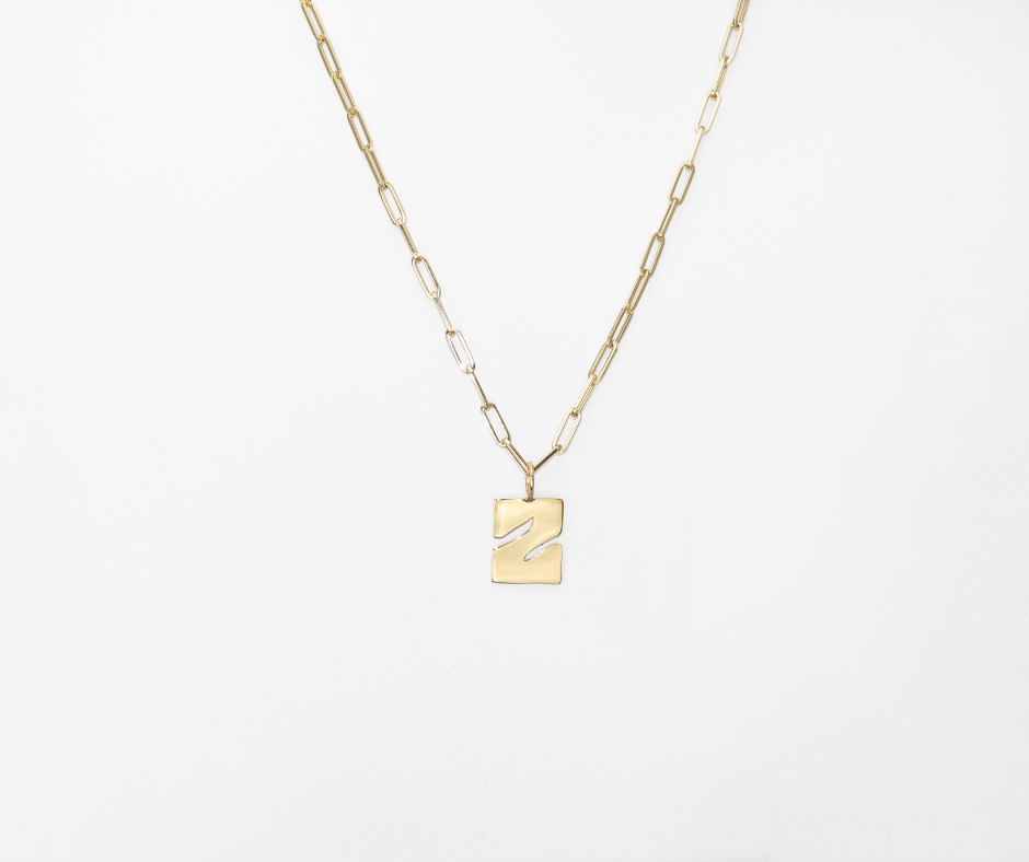 Alphabet Charm (Lowercase - Yellow Gold)