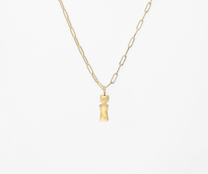 Alphabet Charm (Lowercase - Yellow Gold)