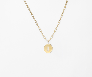 Alphabet Charm (Lowercase - Yellow Gold)