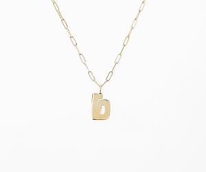 Alphabet Charm (Lowercase - Yellow Gold)