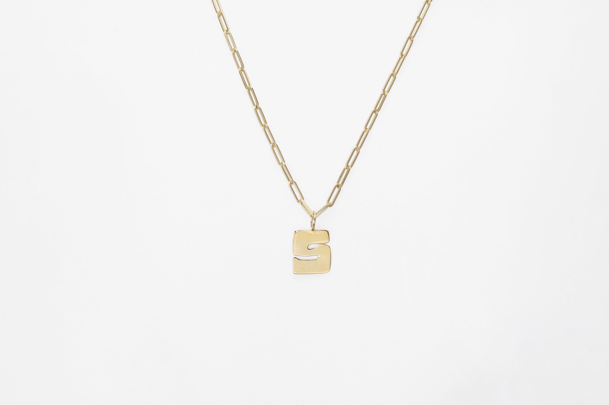 Alphabet Charm (Lowercase - Yellow Gold)