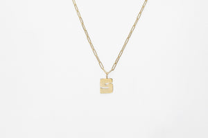 Alphabet Charm (Lowercase - Yellow Gold)