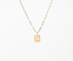 Alphabet Charm (Lowercase - Yellow Gold)