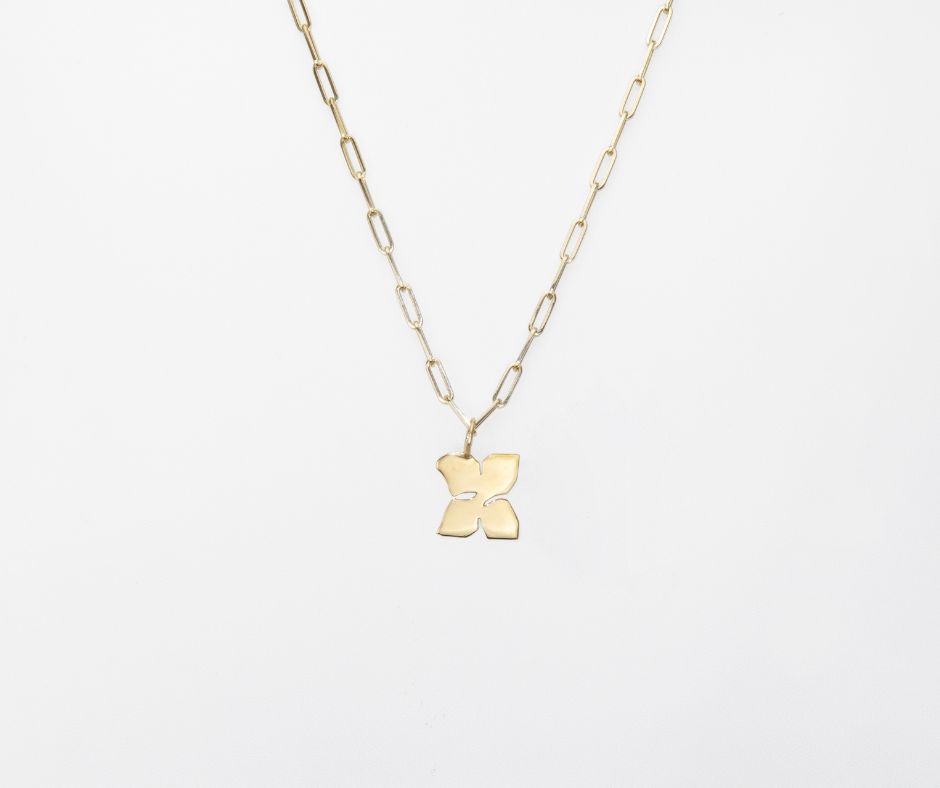 Alphabet Charm (Lowercase - Yellow Gold)