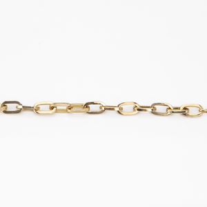 Oval Flat Link Bracelet