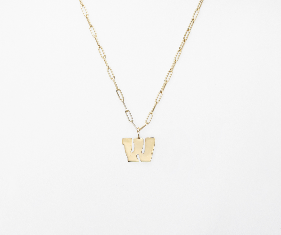 Alphabet Charm (Lowercase - Yellow Gold)